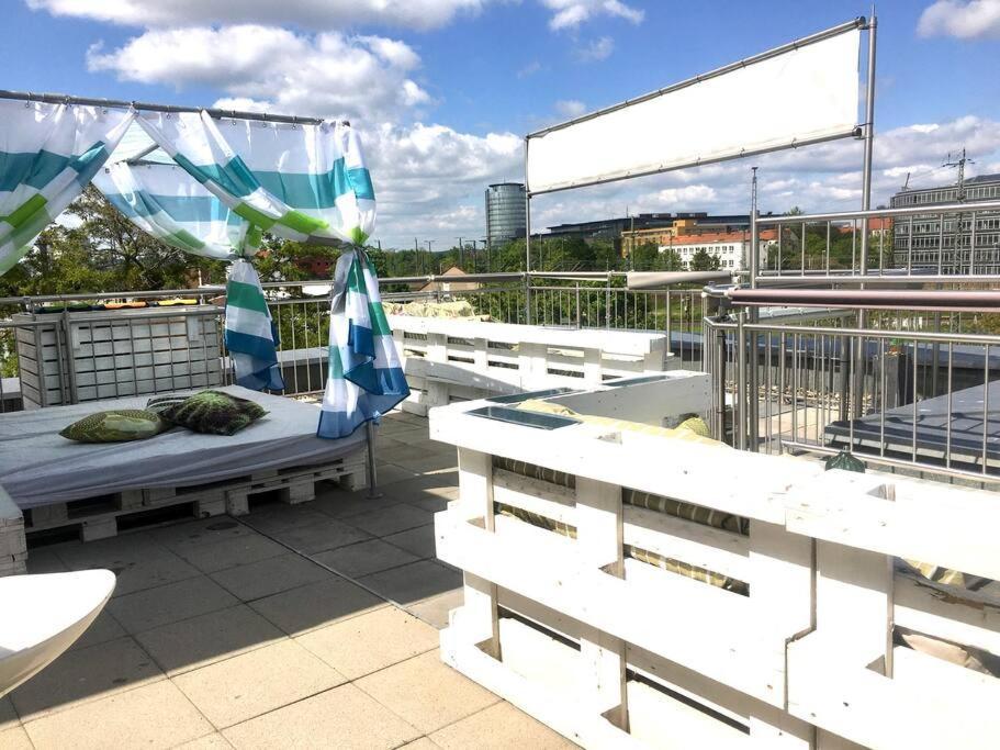 Vip Design Apartment M. Dachterrasse Dresden Eksteriør billede